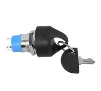 BESTYASH Electric Motorcycle Ignition Switch Lock Cylinder with Key Weather Resistant Easy Installation Sleek Design for Atvs and Electric Bikes
