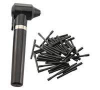BESTYASH Electric Pigment Agitator Stirrer with 50 Black Mixing Sticks for Watercolour Paint and Ink Mixing Portable for Artists and Hobbyists