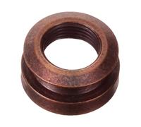 BESTYASH Endpin Jack Button Replacement for Acoustic Guitar Threaded Strap Attachment and Bronze 3/8-32 Teeth Tailpiece Cap for Musicians and Performers