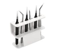 BESTYASH Eyelash Extension Tweezers Stand White Acrylic Storage Rack Keep Your Beauty Tools Tidy