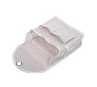 BESTYASH Fabric Storage Hanging Bag Grey for Dorm Essentials Wall Hanging Organizer Dormitory Bedside Items Over The Door Closet Organizer Box