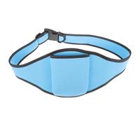 BESTYASH Fitness Instructor Mic Belt Bag Synthetic Rubber and Fabric, Secure Storage Pocket for Phone and Small Devices, Adjustable Waist Belt for Yoga Classes and Wide Applications