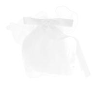 BESTYASH Flower Girl First Communion Veil with Satin Bowknot Elegant Two Headpiece for Weddings Baptism and Special Occasions Ivory White
