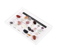BESTYASH Fluorite Stone Geology Gifts Natural Crystals Rock and Mineral Decor Set