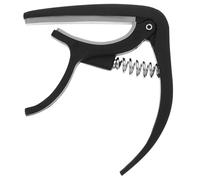 BESTYASH Guitar Capo Ukulele Capo Plastic Compact and Portable Easy to Adjust The Pitch Black for Performance