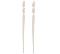 BESTYASH Hair Chopsticks with Secure Hold and Decorative Bun Design Hair Sticks 2pcs Vintage Marble Acetate Plate for Women for Festivals and Ancient Style Parties