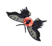 BESTYASH Halloween Eyeball Hair Clip for Unique Hair Barrette with Embroidered Edge Versatile Accessory for Halloween Parties and Costumes