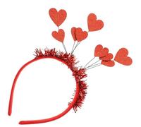 BESTYASH Heart Hair Band Hair Accessories Lightweight Comfortable for Valentine's Day Party Gathering Wedding