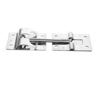 BESTYASH Heavy Duty Stainless Steel Trailer Door Catch Holder for Cargo Doors Rust-resistant Exterior Hook Latch Hardware for Refrigerated and Freezer Trucks Versatile Entry Keeper