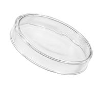BESTYASH High Borosilicate Glass Petri Dish Laboratory Tissue Culture Plate Flat Bottom Agar Dish for Cell Growth and Mycology Studies Heat Resistant Experimental Container for Science
