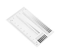 BESTYASH High Precision Crack Inspection Ruler Transparent Film Tool for Measuring Line and Surface Defects User Friendly Gauge for Professionals and Amateurs