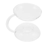 BESTYASH Holder Design Oil Burner and Glass Simple Creative Candle Essential Unique Shape Delicate, Tealight Candle Holder to Light up Enhance Ambience Your Home