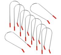 BESTYASH Hot Roller Clips Replacement Set 16pcs 3.2cm Stainless Steel Roller Jaw Clamps Secure Hot Curler Pins for Hair Styling and Volumizing Tools