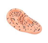 BESTYASH Human Ear Acupuncture Model Educational Aid for Teaching Reflexology and Acupuncture Points Ergonomically Designed Ear Model for Medical Professionals and Students