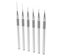 BESTYASH Japanese Style Nail Art Brush Set Ergonomic Grip for Creative Nail Design for Enthusiasts and Professionals Compact and Lightweight for