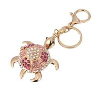 BESTYASH Keychain Diamond Turtle Pendant Ring Mirror Tortoise Pendant Tortoise Key Chain