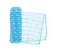 BESTYASH Korean Exfoliating Washcloth Back Scrubber Towel Soft Nylon Bath Towel for Men and Women Sky-blue Long Exfoliating Body Cloth for Shower and Spa