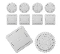 BESTYASH Kumihimo Braiding Disk Bracelet Board White Eva Foam