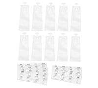 BESTYASH Leakproof Travel Lotion Bags 15pcs 5ml Portable Disposable Cosmetic Sample Pouches with Suction Spout and Labels for Travel and On-the-go Beauty Products