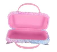 BESTYASH Lightweight Plush Unicorn Eyeglass Case with Handle, Portable Glasses Storage Bag, Scratch-Resistant Holder for Children’s Daily Use