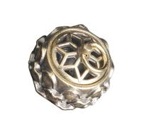 BESTYASH Lotus Aromatherapy Pendant Necklace Locket Style Diffuser Ball with Opening Lid Hanging Scent Holder for Stress Relief and Fresh Fragrance DIY Decorative Jewelry Accessory