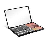 BESTYASH Magnetic Makeup Palette Empty with Mirror Capacity Compact Eyeshadow Organizer for Eyeshadow Highlights Brow Powders Blush Portable Space Saving Travel Cosmetic Storage