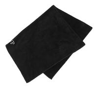 BESTYASH Makeup Artist Tablecloth Rectangular Solid Black Washable Table Cover for Vanity Top Desk Protector Beauty Salon Craft Projects