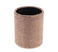 BESTYASH Makeup Brush Storage Box Bling Diamond Organiser for Vanity Countertop Desk Supplies Cosmetics Brushes Holder Case