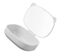 BESTYASH Makeup Storage Case Hairpin Cat Ear Hair Tie Holder Compact Jewelry Boxes Pp Material Travel Organizer for Cosmetics