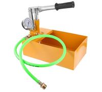 BESTYASH Manual Test Pump Aluminum Hydrostatic Pressure Tester for Water Hydraulic Systems Dial for Easy Reading for Industrial Random Color