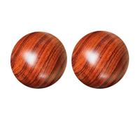 BESTYASH Massage Ball Hand Training 2Pcs Solid Wood Acupoint Massagers 5Cm for Muscle Stretch and Stress Relief Therapy at Home