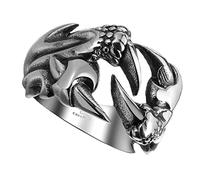 BESTYASH Men's Ring Dragon Claw Tail Ring Fashion Accessory Ratchet Stylish Jewelry
