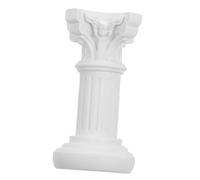 BESTYASH Mini Roman Column Statue Resin Decorative Pillar Stand for Garden and Table Display Realistic Ancient Architecture Sculpture Timeless Elegant Garden Pedestal for Plants and