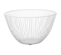 BESTYASH Minimalist Scandinavian Iron Fruit Basket for Countertop Wire Storage Bowl for Fruits Vegetables Snacks and Bread Lightweight Metal Kitchen Organizer with Elegant Design for Living