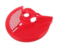 BESTYASH Motorcycle Front Brake Disc Guard Red Protective Cover Compatible with Honda Dirt Bike Caliper Shield Brake Disc Protector for Off-road Riding