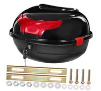 BESTYASH Motorcycle Trunk Hard Case Tail Bag for Scooter Rear Storage Material for Long-Term Use for Road Trips and Commuting