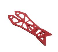 BESTYASH Motorcycle Windshield Bracket Reinforced Holder for Front Windscreen Support Mount, Heavy-Duty Windshield Adjuster Bracket Compatible with 155cc Scooter Models, Red