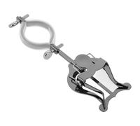BESTYASH Music Lyre for Clarinet and Oboe Sheet Music Holder Portable Clamp Metal Frame Designed for Marching Band Use Gun Black