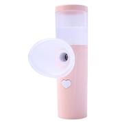 BESTYASH Nano Facial Eye Mist Sprayer for Hydration Pink Portable Eye Steamer Humidifier Suitable for Travel