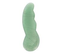 BESTYASH Natural Jade Gua Sha Board Easy to Use Facial Massage Tool Jawline Shaper Rock Face for Pain Relief Go Self-Care