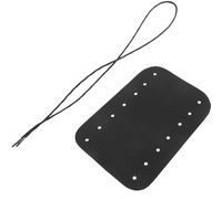 BESTYASH Non-Skid French Horn Guard PU Leather Hand Grip with Strap for Brass Instrument Players