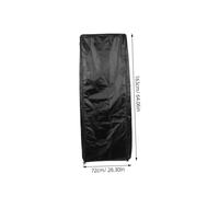 BESTYASH Oxford Cloth Bread Rack Cover with Zipper Tray Rack Protector for Bakery and Kitchen Dustproof Pan Cover for Bread and Baking Trays Multipurpose Black