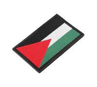 BESTYASH Palestine Flag Embroidered Patch with Hook and Loop Backing Armband Accessory for Clothing and Backpacks Versatile Badge Displaying Patriotism and Identity