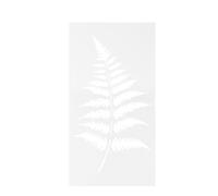 BESTYASH Pet Plant Leaf Cake Baking Stencils Cake Decorating Templates White 5pcs Lightweight and Easy to Clean Reusable for Sugar Icing and Buttercream