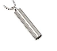 BESTYASH Pet Urn Necklace for Ashes Memorial Pendant Unique Keepsake Clavicle Chain Commemorative Jewelry for Pet Remembrance Thoughtful Memorial present