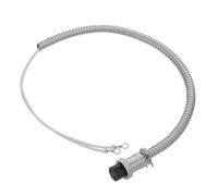 BESTYASH Popcorn Maker Power Cord Universal Replacement 2-pin 15mm Plug for 8 Oz Popcorn Popper Kettle, Heat Resistant Heavy Duty Kettle Wire for Commercial Theater and Home Use