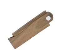 BESTYASH Portable Wooden Beard Styling Comb for Men, Mini Brown Timber Beard Care Tool, Easy to Use for Travel Or Pocket Use