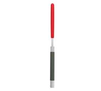 BESTYASH Professional Guitar Fret File Tool for Acoustic Guitar and Ukulele with Firm Metal File Head and Good Filing Effect, Red Colour, for Precise Fret Polishing and Repair