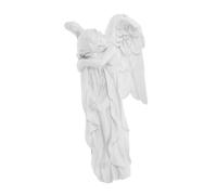 BESTYASH Resin Angel Door Frame Decor with Awakening Wings Lightweight Wall Sculpture Ornament for Home Figurine for Christmas and Spiritual Display