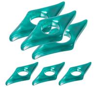 BESTYASH Resin Book Page Holder Set of 6, Thumb Page Holders with Jade Green Finish for Reading at Home and-The-Go